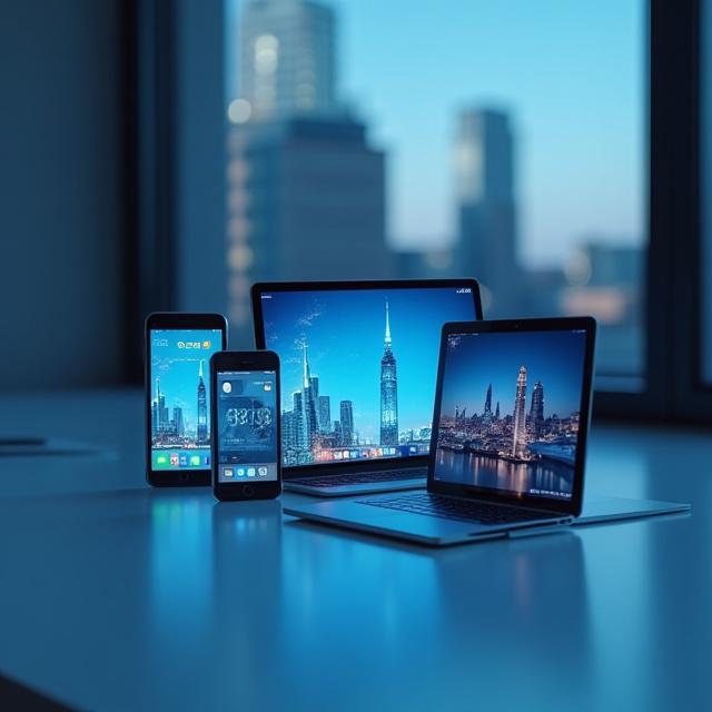 Bespoke iOS app development in London showing modern mobile applications